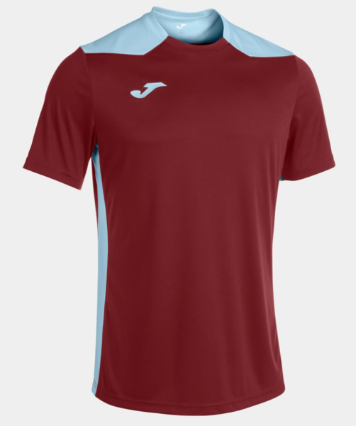 CHAMPIONSHIP VI SHORT SLEEVE T-SHIRT BURGUNDY SKY BLUE